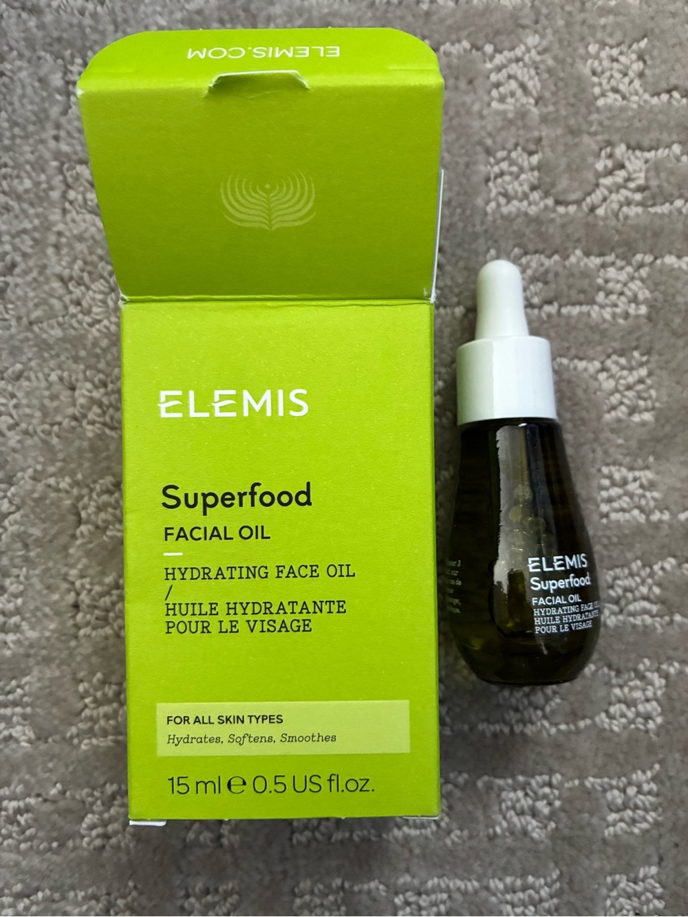 Elemis Superfood hydrating Facial Oil 15ml